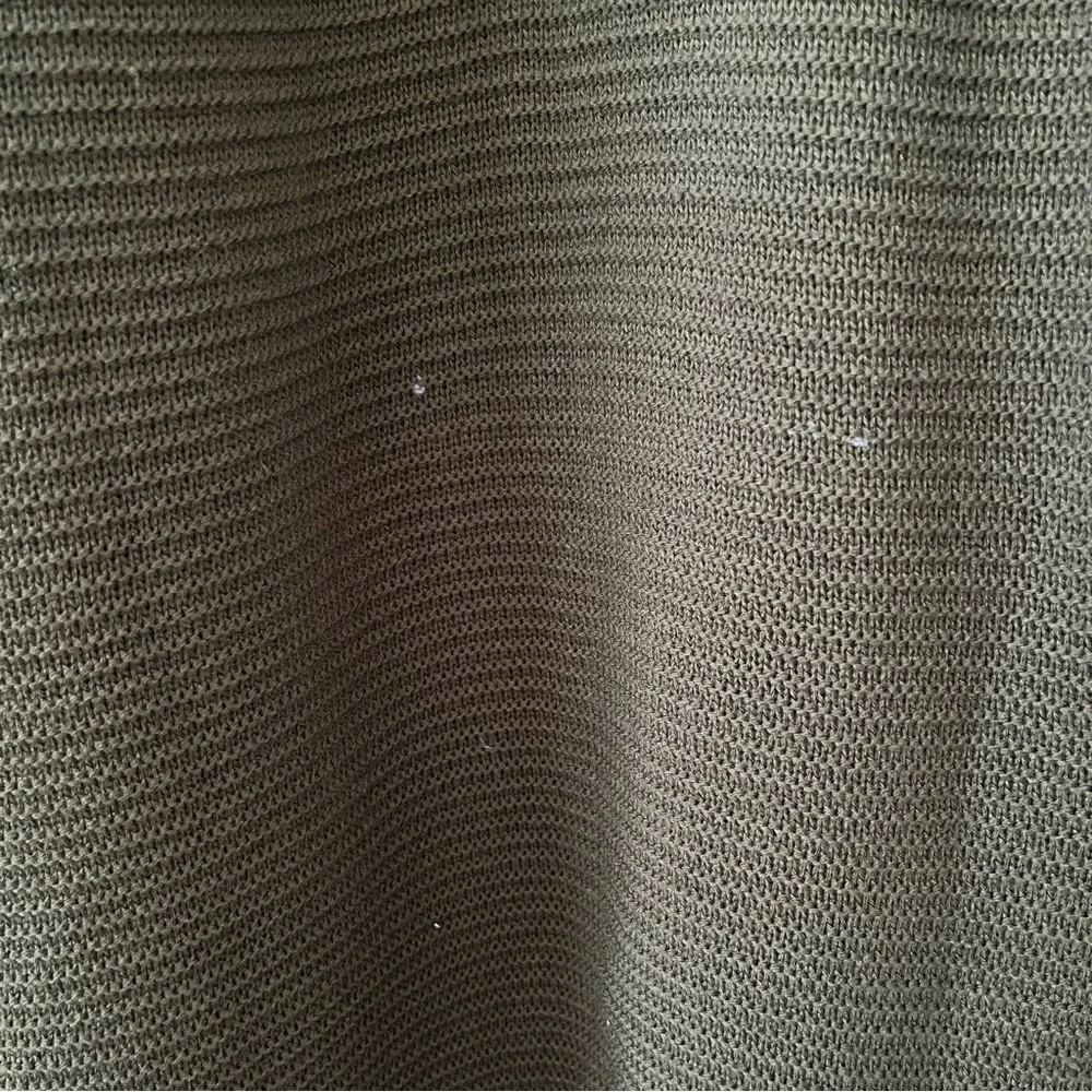 Boohoo Plus Cocoon Oversized Rib Knit Cardigan — Khaki - Picture 5 of 8